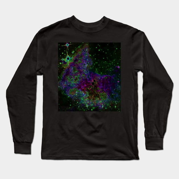 Black Panther Art - Glowing Edges 396 Long Sleeve T-Shirt by The Black Panther